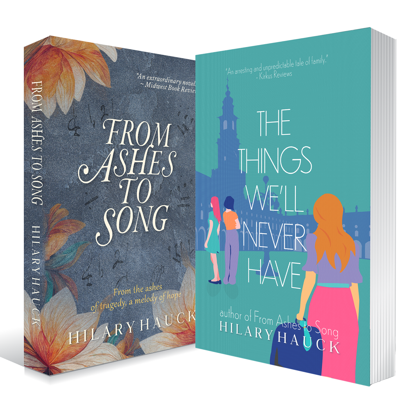 From Ashes to Song + The Things We'll Never Have paperback bundle